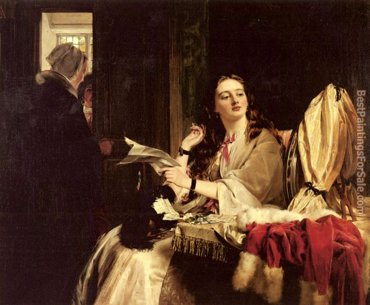 John Callcott Horsley Paintings for sale